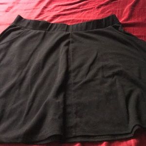 Black skirt